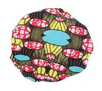 SAFIGLE Gorro De Dormir Satén Ajustable Doble Capa Para Mujer 1 Unidad Talla Única Capucha Elástica Cuidado Cabello Noche Protector Peinado Uso Belleza Hogar