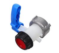 SAFIGLE Grifo de Salida del Tanque Ibc Adaptador de Contenedor Ibc Válvula de Bola Dn50 Plástico y Aleación de Aluminio, Diseño Integrado, para Procesos de Transferencia de Material