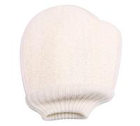 SAFIGLE Guante Exfoliante de Luffa Ducha Guante de Masaje Doble Depurador de Espalda Adultos Suave y Spa