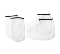 SAFIGLE Guantes De Cera De Parafina y Calcetines Térmicos Talla Única Para Cuidado Exfoliante e Hidratación De Manos y Pies Tratamientos De Spa Profesionales