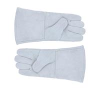 SAFIGLE Guantes Resistentes al Calor de Piel de Vacuno Unisex Largos y Aislantes para Soldadura y Actividades al Aire Libre Protección Térmica y Durabilidad Superior