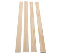 SAFIGLE Guías de Rodillo de Madera para Masa 3 Mm y 5 Mm, Nivelador de Masa 4 Piezas para Pizza y Galletas, Accesorios para Rodillos de Cocina, Herramienta para Hornear en Hogar