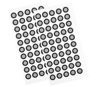 SAFIGLE Hoja de Puntos Marcadores de Referencia Reflectantes para Escáner 3D, Película Reflectante Pet, 2 Hojas 50 Puntos, Uso en Ingeniería Inversa y Inspección