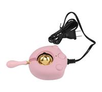 SAFIGLE Horno Eléctrico para Fundir Cera de Lacre Rosa con Cuchara Calentador de Cera Derretida con Control de Temperatura Preciso y Protección contra Sobrecalentamiento Adecuado para