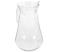 SAFIGLE Jarra de Bebida Acrílica Tapa Segura de 2 Litros, para Uso en Cocina y Refrigerador, para Jugos y Agua Fría