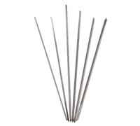 SAFIGLE Juego de 6 Brocas de Tungsteno para Perforar Perlas de 07 MM a 12 MM Herramientas Manuales para Grabar y Procesar Cuentas de Joyería Accesorios Precisos para Artesanía y