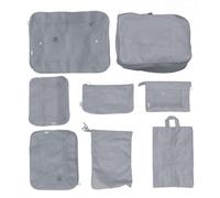SAFIGLE Juego De 8 Piezas Bolsa de Almacenamiento de Equipaje Travel Organizer Bag Bolsas de Almacenamiento al vacío Viaje de compresión Etiqueta del Equipaje Bolsas para empacar Ropa