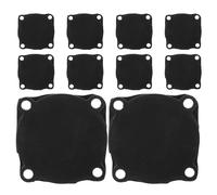 SAFIGLE Juntas de Presostato para Compresor de Aire 10 Piezas Diafragma de Goma Negra Tipo Tortuga Repuesto para Interruptor de Presión Automático Kit de Sellado y Repuestos de Bomba