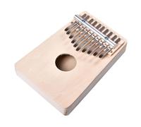 SAFIGLE Kalimba Piano de Pulgar para Principiantes 10 Tonos, Instrumento Musical Portátil Hecho de Material Sintético, Fácil de Llevar y Tocar