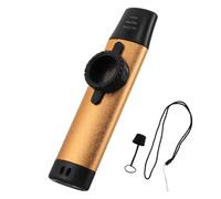SAFIGLE Kazoo Metálico Profesional para Principiantes Instrumento Musical Portátil para Fiestas y Presentaciones Fácil de Aprender Adecuado para Acompañar Guitarra y Obsequio para
