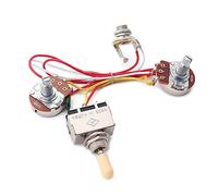 SAFIGLE Kit De Cableado Para Guitarra Eléctrica Volumen y Potenciómetros De Instalación Compatible Con Diversas