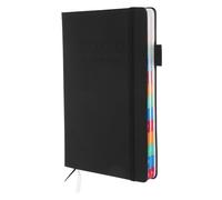 SAFIGLE Libreta de Contraseñas Negra con Bota, Cuaderno Pequeño para Registro de Direcciones de Internet, Práctico Organizador Portátil para Uso en Oficina y Gestión de Contraseñas