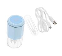 SAFIGLE Limpiador Automático De Lentes Eléctrico Portátil, Limpieza Rotatoria Ultrasónica, Compacto Azul Claro, Adecuado Para Uso Diario Hogar, Oficina y Viajes, Elimina Impurezas y Proteínas