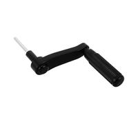 SAFIGLE Manivela Plegable para Escritorio Ajustable de Altura Mango Ergonómico Negro, Manija Manual de Plástico y Hierro para Mesa de Estudio Infantil, Adecuado para Aprendizaje y Tareas