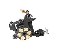 SAFIGLE Máquina de Bobina Profesional para Tatuajes Diseño Ergonómico Motor Ruido Alta Durabilidad Profesional y Personal Modelo Negro