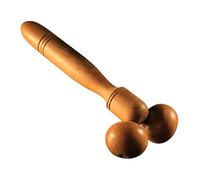 SAFIGLE Masajeador De Madera Rueda De Masaje Para Cuerpo Completo Rodillo De Masaje De Madera Para Yoga Relajación Después Del Entrenamiento Uso Diario Casa