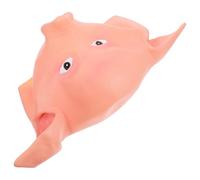 SAFIGLE Máscara de Cerdo de Látex Beige para Cosplay y Fiestas, Versátil y Cómoda, Diseño Divertido y Adorable para Sesiones de Fotos y Eventos Temáticos