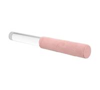 SAFIGLE Mazo para Cuencos de Cristal Acrílico Rosa con Bolsa de Almacenaje, Fácil de Usar para Yoga y Aficionados a Sonidos en Meditaciones y Relajación