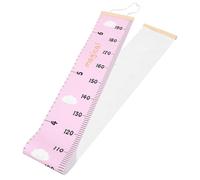 SAFIGLE Medidor Altura Niña Colgante de Pared Tabla Crecimiento Infantil con Gráfico de Altura Lienzo para Habitación de Bebés