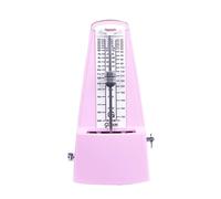 SAFIGLE Metrónomo De Guitarra Metrónomo Preciso Metrónomo De Piano Metrónomo Con Clic Metrónomo Mecánico Universal Instrumento Musical Rosa