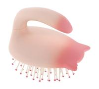 SAFIGLE Mini Cepillo Desenredante: Cepillo De Paleta Pequeño De Viaje Niños Mujeres Y Hombres Cabello Seco Y Mojado Rosa.