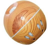 SAFIGLE Mini Humidificador USB Difusor de Madera Hueca, Pulverizador de Niebla Silencioso para Hogar y Oficina, Capacidad Grande, Portátil para Viajes y Uso Familiar, Humidificador de