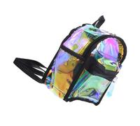 SAFIGLE Mochila Brillante De Moda Mochila Iridiscente Lentejuelas Láser para Estudiantes para Viajes Al Aire