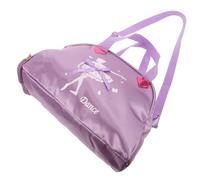 SAFIGLE Mochila De Ballet para Niña Pequeña Morada Correa Única, Bolsa De Danza De Gimnasia Portátil, Adecuado para Escuela y Actividades De Baile, Diseño Muñeca Bailarina, Tamaño Compacto