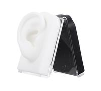 SAFIGLE Modelo De Oreja Artificial Piercing De Oreja Silicona De Burbujas Realista Práctica De Perforación