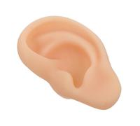 SAFIGLE Modelo De Oreja De Silicona Para Enseñanza Modelo De Oído Humano De Oído Izquierdo Uso Laboratorio Médico