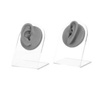SAFIGLE Modelo de Orejas Postizas de Silicona Blanda Orejas Artificiales Reutilizables para Práctica de Perforación Herramienta de Enseñanza para Exhibición de Pendientes y Joyería