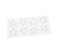 SAFIGLE Molde de Silicona para Hornear Forma de Estrella de Cinco Puntas Molde para Chocolate y Galletas Material Flexible y Antiadherente Adecuado para Repostería Casera y Decoración