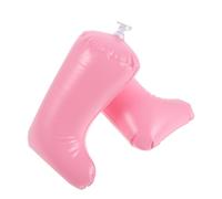 SAFIGLE Moldeador Inflable para Botas Altas de Cuero Rosa, Soporte Reutilizable de Plástico en Forma de Tubo para Mantener Botas Erguidas en Almacenamiento y Viaje