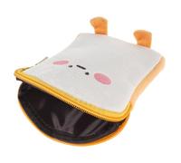 SAFIGLE Monedero Compacto para Tampones y Toallas Sanitarias, Bolsa Menstrual Reutilizable Cremallera, Pequeña Cartera Multifuncional para Mujer, Uso Diario, Color Amarillo