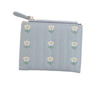 SAFIGLE Monedero Pequeño Mujer Diseño Pliegue Cartera Bordada Multifuncional para