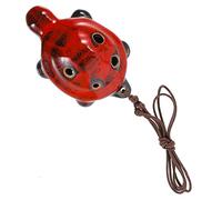 SAFIGLE Ocarina Clásica de 6 Agujeros Instrumento de Viento Diseñado Étnicamente para La Práctica