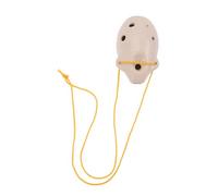 SAFIGLE Ocarina de Cerámica Decorativa Instrumento Portátil de Ocarina Alta Accesorio para Amantes de La Música