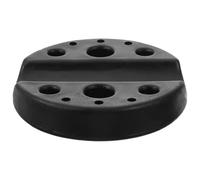 SAFIGLE Organizador Redondo de Silicona para Pigmentos de Tatuaje, Base para Taza de Color Reutilizable Soporte para Máquina de Tatuar y Lápiz Eléctrico, Accesorio Profesional