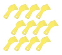 SAFIGLE Paleta de Esquina para Paneles de Yeso 16 Piezas, Herramienta Manual de Plástico Amarilla para Acabado de Ángulos Interiores, Liviana y Portátil, Adecuado para Construcción