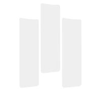 SAFIGLE Paleta para Teñir el Cabello Transparente 3 Unidades, Tablero de Mechas para Peluquería, Herramienta Ligera para Balayage y Coloración Profesional, Accesorios para Teñir Cabello