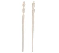 SAFIGLE Palillos De Pelo Vintage De Mármol 2 Unidades Tamaño Estándar Para Cabello Medio a Grueso Mujeres y Niñas Uso Diario y Fiestas Diseño De Acetato Estilo Retro