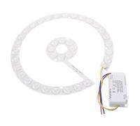 SAFIGLE Panel Redondo LED Magnético de 48w para Ventilador de Techo, Regulable Consumo, Luz Adecuado para Dormitorio y Hogar