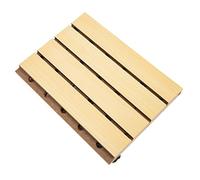 SAFIGLE paneles fonoabsorbentes de madera panel de pared de estudio tablero de madera panel a prueba de sonido herramienta de amortiguación de sonido Simple ladrillo insonorizado taza