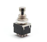 SAFIGLE Pedalera De Efectos Para Bajo Eléctrico Caja De 9 Efectos Pedal De Pie Construcción Metálica Bypass 5 Unidades
