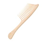 SAFIGLE Peine de Dientes Anchos Multi Funcional para Cuidado del Cabello para Barbas Largas y Cabello Rizado Peine Antienredos de Ligero y Resistente