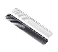 SAFIGLE Peine De Plástico Para Alisar y Desenredar Cabello 2 Piezas Negro y Blanco Profesional Para Mujer Salón y Uso Doméstico