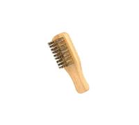 SAFIGLE peine para barba acicalar mantenimiento derecho Hombres echado a un lado aseo mini fabricante de estilo de barba cepillo portatil para barba cepillo para barba de hombre De madera