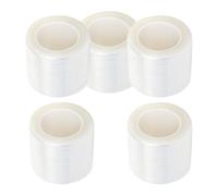 SAFIGLE Película Semipermanente para Tatuajes de Cejas y Labios 5 Piezas Film Transparente Seguro y Suave Accesorios para Cuidado Posterior en Salón y Uso Doméstico