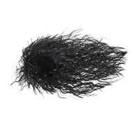 SAFIGLE peluca de roca cabello peluca de pelo largo y ondulado Hombres durante la noche postizos forma oscuro peluca ondulada pelucas de cosplay de moda tocado pelucas falsas p seda Negro