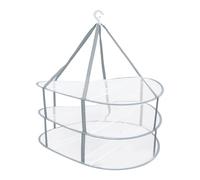 SAFIGLE Percha Plegable para Secado de Ropa con Plana de Tres Diseño Antiviento Ahorro de Espacio para Ropa y Calcetines Práctico para Uso Doméstico Balcones y Interiores